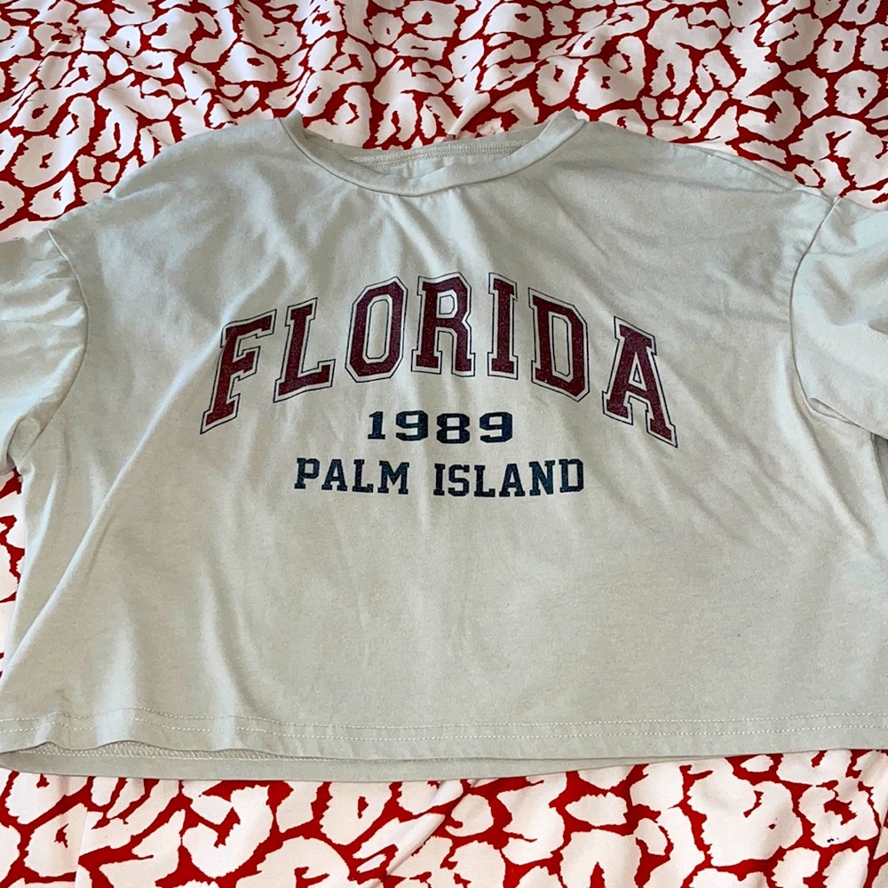 Florida 1989 palm island shirt